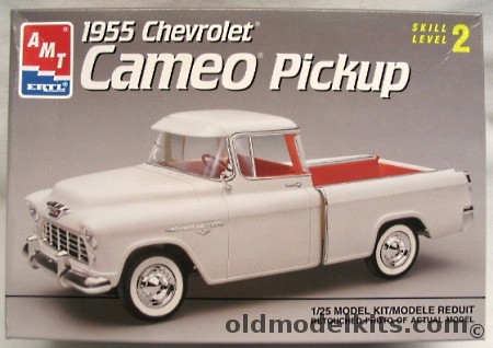 AMT 1/25 1955 Chevrolet Cameo Pickup Truck - Bagged, 6053 plastic model kit